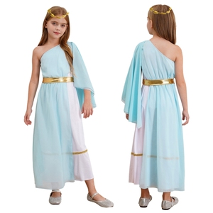 Disfraz de Princesa Griega Antigua para Niñas de 6 a 16 Años, Vestido Fluido para Cosplay, Fiestas Temáticas y Actuaciones Escénicas - Product Image 3