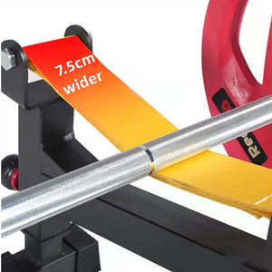 Barre de levage de musculation professionnelle Dinuo avec poignée et système d'atténuation du bruit - Lève-poids à levier en acier robuste pour la salle de sport - Product Image 6