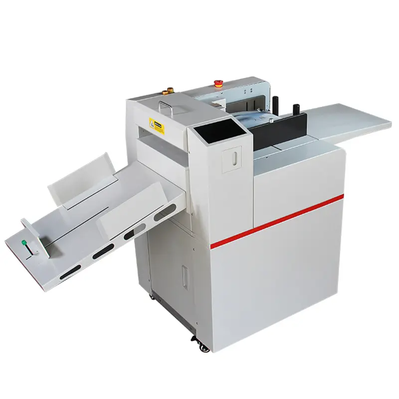 Machine à rainer numérique de papier multifonction automatique électrique à écran tactile WD-360A