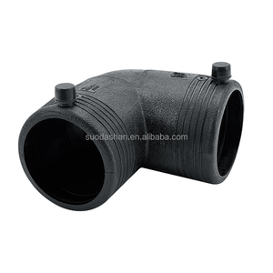 ท่อคอมโพสิต HDPE แบบลวดตาข่ายเหล็กข้อศอก90องศาสีดำทำจากเหล็ก - Product Image 4