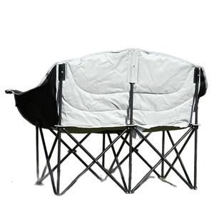 <span class=keywords><strong>เก้าอี้</strong></span><span class=keywords><strong>พับ</strong></span>สำหรับตั้งแคมป์แบบพกพา โครงอะลูมิเนียมอัลลอยด์ เปิดใช้งานได้รวดเร็ว รองรับ 2 คน ขนาดใหญ่พิเศษ พร้อมที่วางแก้วและที่วางแข<span class=keywords><strong>น</strong></span> - Product Image 4