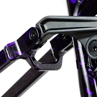 Cadre de vélo tout suspendu Pasak 12X148mm 29ER 27.5ER en alliage d'aluminium XC DH AM Trace Soft Ttail MTB