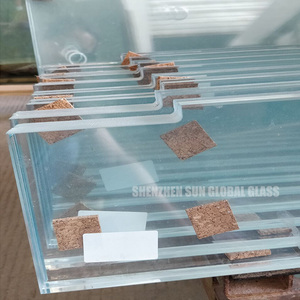 8 1.52 8 sheets laminated tempered glass ultra clear price per <span class=keywords><strong>m2</strong></span> sgp pvb railing floor door glass stratifi - Product Image 2
