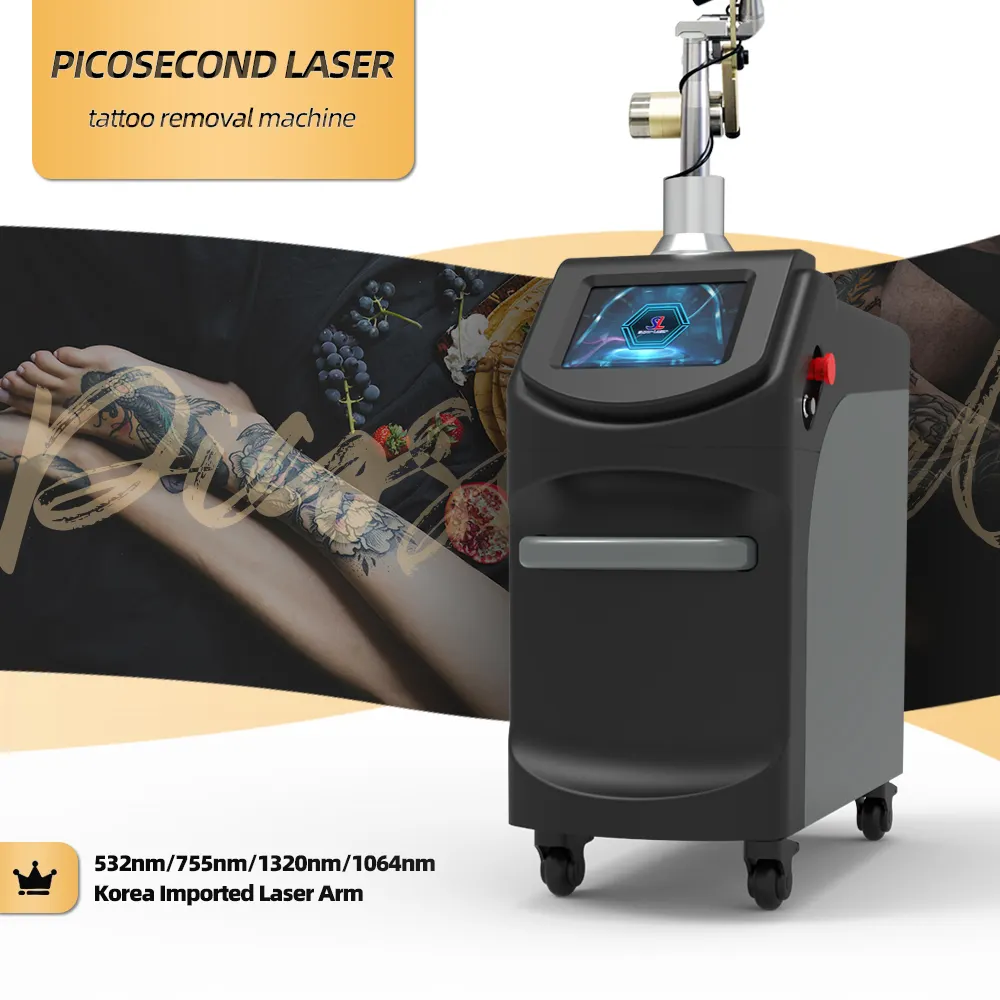 532nm 1064nm 1320nm peau dispositif élimination de la pigmentation laser machine esthétique équipement picolaser esthéticien ndyag laser