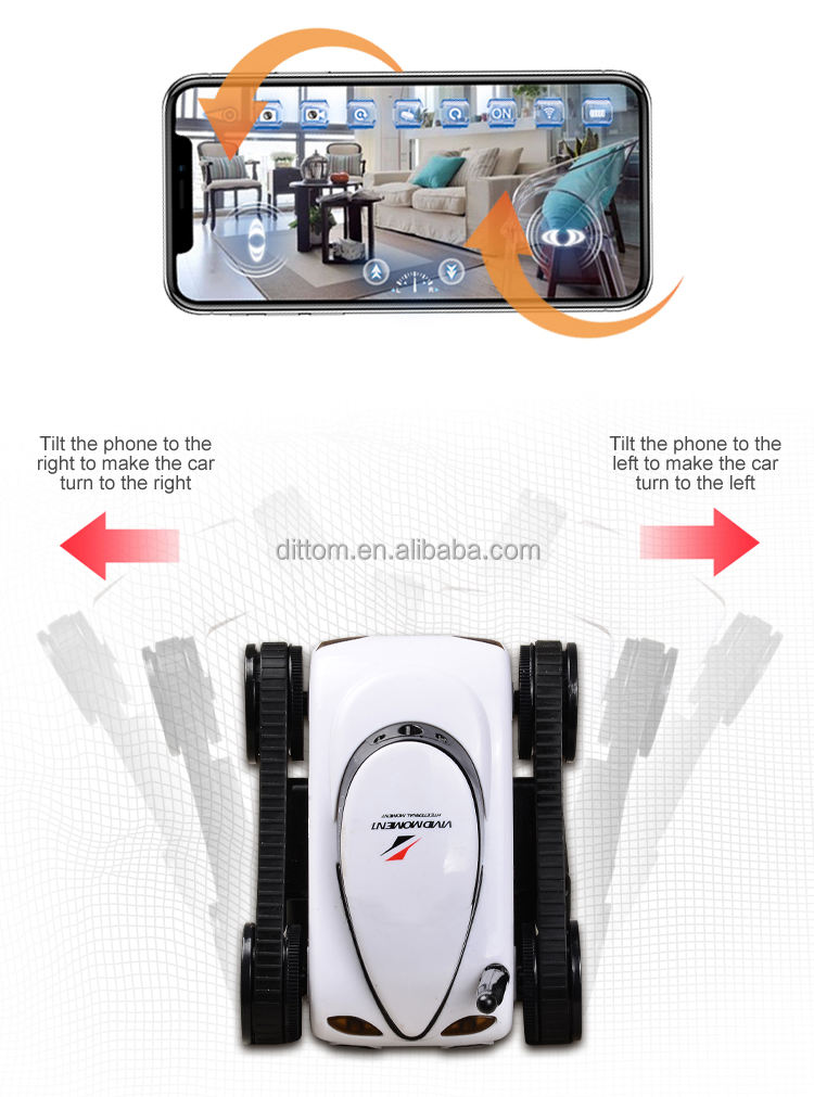 I-Spy Toys Wi-Fi Mini RC Tank 777-272 with Camera - Real-Time