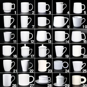 Mug à café en céramique avec logo personnalisé, dessin animé créatif, revêtement blanc, sublimation thermique, durable, réutilisable, portable, cadeau d'entreprise - Product Image 1
