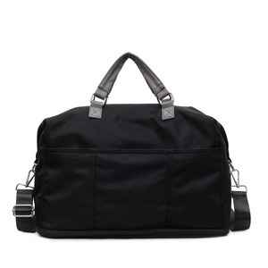 New Style Luxury Large Portable Travel Handbag Casual <b>Overnight</b> <b>Bag</b> for Short Trip Creative Small Black Zipper Travel <b>Bag</b> - Product Image 5
