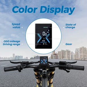 Vélo de montagne électrique Chamrider DH420 avec <span class=keywords><strong>assistance</strong></span> au pédalage, batterie au lithium, moteur à moyeu arrière, freins à disque hydrauliques, cadre en aluminium 20AH - Product Image 3