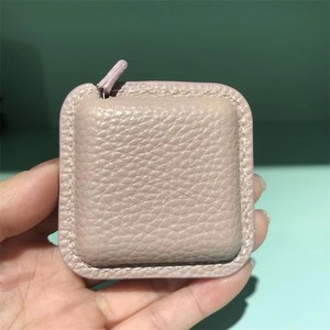 Ruban à mesurer flexible en cuir PU le plus vendu avec logo personnalisé pour la mesure de la circonférence de la tête et de la taille, type carré - Product Image 1