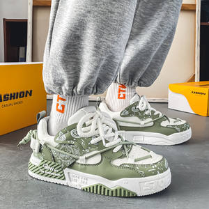 2025新款男士网球鞋舒适系带休闲白鞋中国工厂透气轻便设计冬季 - Product Image 6