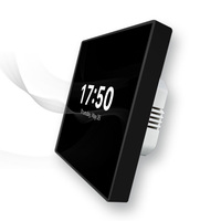 Wifi Zigbee Tuya Panneau de commande intelligent multifonctionnel pour la maison intelligente avec écran tactile LCD HD de 4 pouces à encastrer