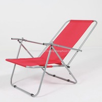 Joyeleisure Chaise de camping Oxford pliante en métal et acier à 2 positions Chaise longue en fer moderne pour jardin, parc, salon extérieur