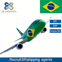 Consolidación de Carga Aérea a Brasil, Agente de Envío Puerta a Puerta, Logística de Carga, Transitario, Exportación, Servicio FBA, Precio DDP