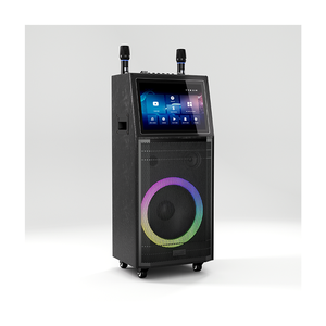 <span class=keywords><strong>Woofer</strong></span> de Karaoke para el hogar a prueba de agua de 10 pulgadas, altavoz Bluetooth <span class=keywords><strong>amplificado</strong></span> con iluminación LED RGB, uso de teléfono móvil alimentado por batería - Product Image 1