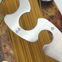 Cuillère doseuse à pâtes en acier inoxydable pour 4 portions, idéale pour la cuisson de nouilles, spaghetti et autres plats de restaurant occidental