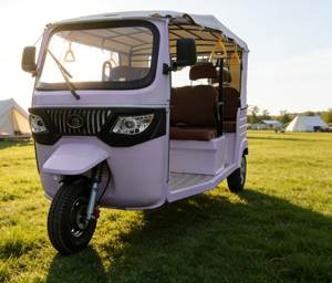 <span class=keywords><strong>Taxi</strong></span> Eléctrico de 3 Ruedas, Triciclo de Pasajeros, Tuk Tuk, para Transporte Diario, Carrocería Abierta, E-Trike - Product Image 3
