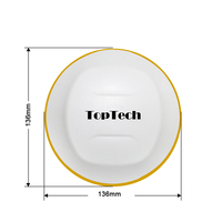 Récepteur géodésique GNSS RTK TK-600 durable, étanche et anti-poussière pour travaux de levés sur le terrain, haute précision, 1408 canaux, fréquence de mise à jour 20 Hz