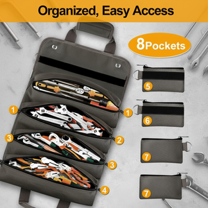 Free sample Manufacturer Mulit-purpose Carry Bag Portability Hardware Tool <b>Roll</b> Bag with Strap Smell Proof Duffel Bag - Product Image 1