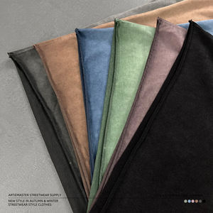 Мужская футболка из 100% хлопка, окрашенная и предварительно выстиранная, свободного кроя, винтажная, с эффектом кислотной стирки, индивидуальная, с эффектом stonewash, плотность 275 г/м² - Product Image 4