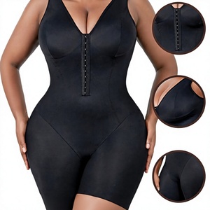Body modellante intero senza cuciture in nylon con bottoni, <span class=keywords><strong>taglie</strong></span> <span class=keywords><strong>forti</strong></span>, stile europeo-americano, bestseller transfrontaliero - Product Image 1