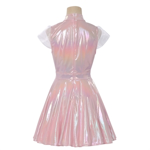 Vestido de <span class=keywords><strong>Cosplay</strong></span> Infantil sin Mangas con Diseño de Skateboard, Metálico, Brillante y con Música Electrónica - Product Image 4