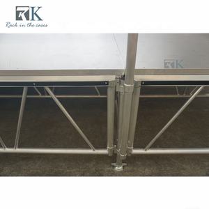 Plataforma de escenario de aleación de aluminio para ferias comerciales Etapas de instalación rápida - Product Image 3