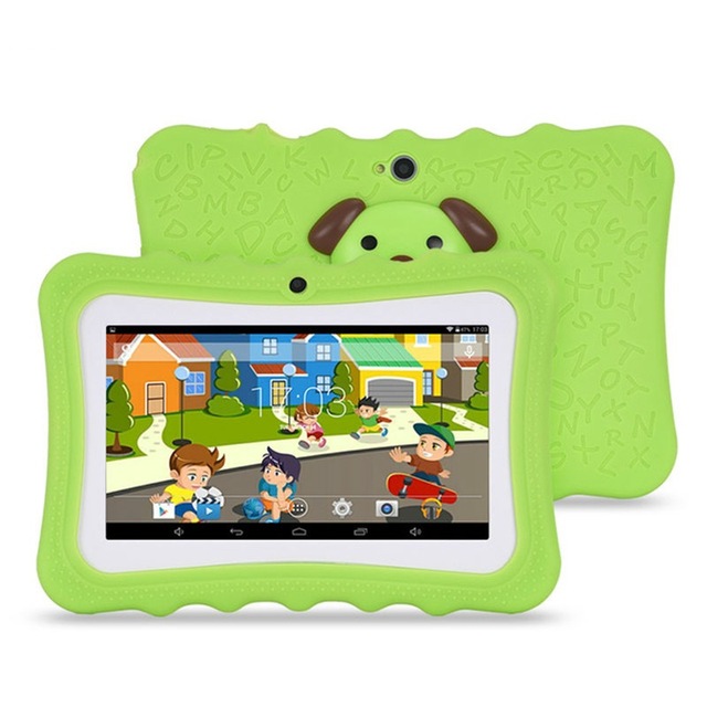 Kids 7-Inch Android Tablet PC 1Gb RAM 16Gb ROM MTK Capacitive Screen-New Cheap Price Wifi Tab for Children Learning App