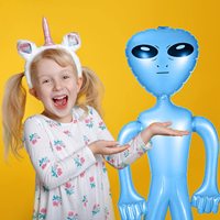 Personnalisé Pvc Durable Gonflable Alien Jouets Suspendus Alien Partie Décoration Jouets Anime Dessin Animé Poupée Jouet pour La Publicité