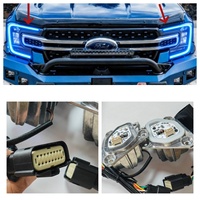 Module DRL RGB pour Ford Ranger T9 Raptor 2023 2024 2025, module de feux de jour à LED matriciels, commande par application