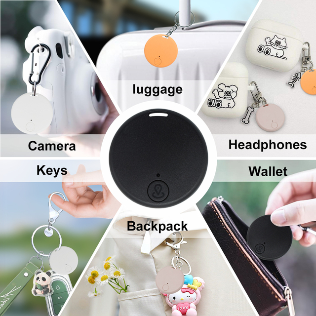 Smart Home Mini GPS Pet Dog Cat Kids Anti-Lost Device Tracker Anti-Lost Bag and Wallet Tracker