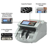 Compteur de billets multi-devises USD EUR PLN avec détection automatique UV MG IR et écran LCD