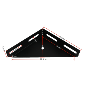 Soportes <span class=keywords><strong>de</strong></span> Ángulo Trapezoidales, Soportes para Estantes, Soporte <span class=keywords><strong>Triangular</strong></span> <span class=keywords><strong>de</strong></span> Alta Resistencia - Product Image 6