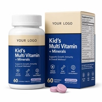 Multi-vitamines de haute qualité avec du fer Complément alimentaire Melty Tabs Vitamines essentielles végétaliennes Minéraux Sans sucre Améliorer l'immunité