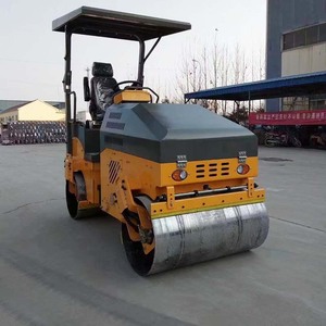 Rodillo Vibratorio de Doble Tambor Hidráulico para la Compactación de Asfalto y Suelo - Product Image 1