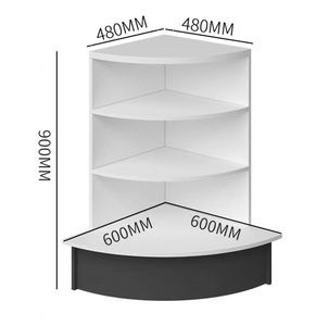 Tout nouveau comptoir de caisse de supermarché et de station-service en acier personnalisé pour l'utilisation de caisse de dépanneur - Product Image 4