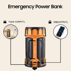 Linternas Solares LED Recargables para Camping, con 3 Modos de Luz y Diseño con Múltiples Ganchos, Venta al Por Mayor de Fabricante Chino - Product Image 6