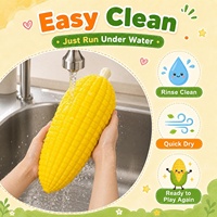 KK 25CM Squishy Maïs Géant - Jouet Anti-Stress à Remontée Lente, à Presser pour Soulager l'Anxiété, Cadeau Sensoriel Mignon pour Bureau, pour Adultes, Faveur de Fête