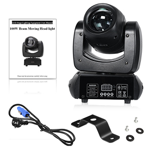 Chất lượng cao 100W RGBW chùm đèn sân khấu DJ LED 100W di chuyển đầu Ánh sáng chùm 1R - Product Image 4