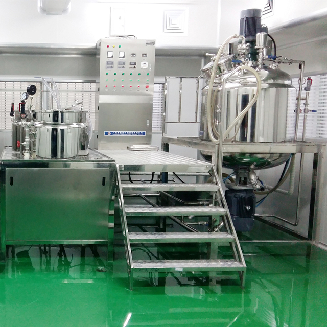 Mixing Machine 500L Stirrer High Shear Mixer with Stirrer & Scraper for Homogeneous Blending