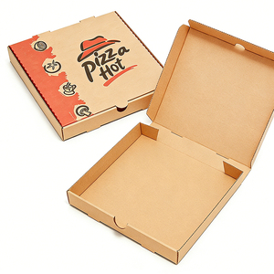 Scatole per Pizza in Cartone Ondulato Usa e Getta con Logo Personalizzato - Product Image 6