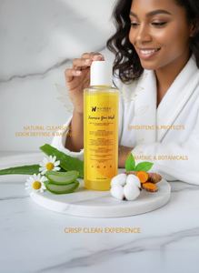<span class=keywords><strong>Detergente</strong></span> <span class=keywords><strong>Intimo</strong></span> Femminile Quotidiano alla Curcuma e Miele, Gel Organico Bilanciato del PH per l'Igiene Intima Femminile, Gel Yoni alla Curcuma, <span class=keywords><strong>Detergente</strong></span> Vaginale - Product Image 4