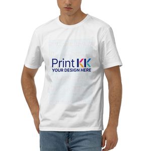 เสื้อยืดฟิตเนสแขนสั้นผ้าคอตตอนออร์แกนิกสำหรับผู้ชาย100% พิมพ์ลายน้ำหนัก220กรัม - Product Image 6