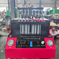 Máquina de combustible de alta presión NANTAI CT6000, prueba de gasolina, limpiador de inyectores GDI, herramienta de pulverización
