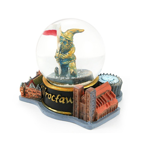 Tùy Chỉnh Thiết Kế Giáng Sinh Pha Lê Bóng Santa Claus Xmas Tree Nội Thất Cảnh Trang Trí Nội Thất Ba Lan Gnome Lùn Lưu Niệm Tuyết Globe - Product Image 1