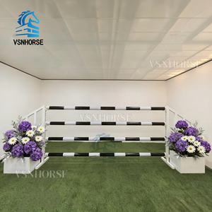 Ensemble <span class=keywords><strong>de</strong></span> barrières et <span class=keywords><strong>de</strong></span> rails <span class=keywords><strong>de</strong></span> saut d'obstacles professionnels pour l'entraînement quotidien et la pratique en arène équestre - Product Image 2
