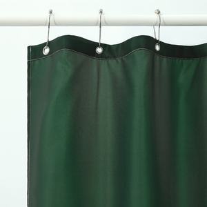 <span class=keywords><strong>Rideau</strong></span> de <span class=keywords><strong>douche</strong></span> moderne en polyester écologique vert à <span class=keywords><strong>paillettes</strong></span> imitation soie en stock pour la salle de bain - Product Image 2