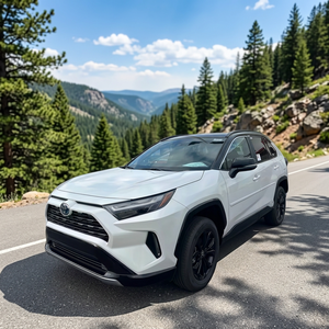 Offre Spéciale Rav 4 Hia-ce LX Nouvelle Version SUV Électrique Moteur Turbo 4L Automatique Traction Avant Sièges en Cuir Grand Espace Loisirs Gauche Foncé - Product Image 2