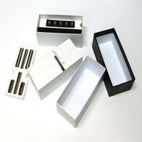 Boîte en carton rigide personnalisée durable avec couvercle et base pour l'emballage et le stockage d'électronique grand public