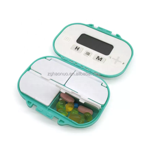 กล่องยาขนาดเล็กแบ่งออกเป็นกล่องยาที่กำหนดเวลารายสัปดาห์กล่องยาสมาร์ทอิเล็กทรอนิกส์ขนาดเล็กแบบพกพาจะแจ้งเตือนให้คุณทานยา - Product Image 3