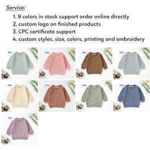 Maglione per Neonati Personalizzato con Logo, da 20 Pezzi, Pullover Comodo e Morbido in Cotone Biologico - Product Image 4